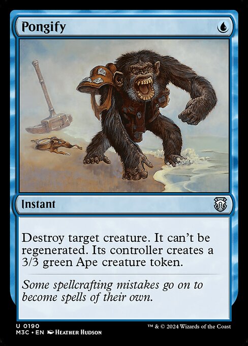 M3C: Pongify