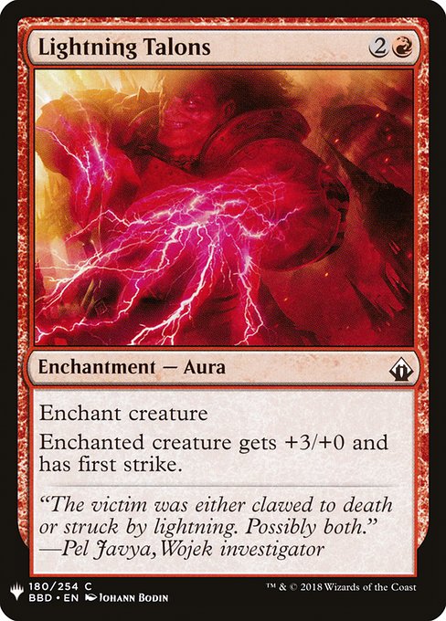 PLST: Lightning Talons