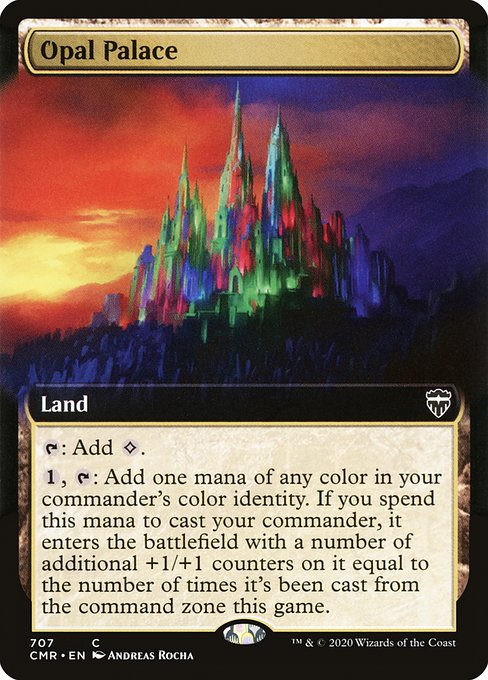 CMR: Opal Palace (Extended Art) (Foil)