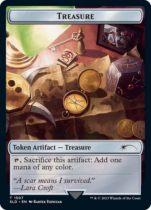 SLD: Treasure Token (1507) (Foil)