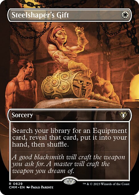 CMM: Steelshaper's Gift (Borderless)