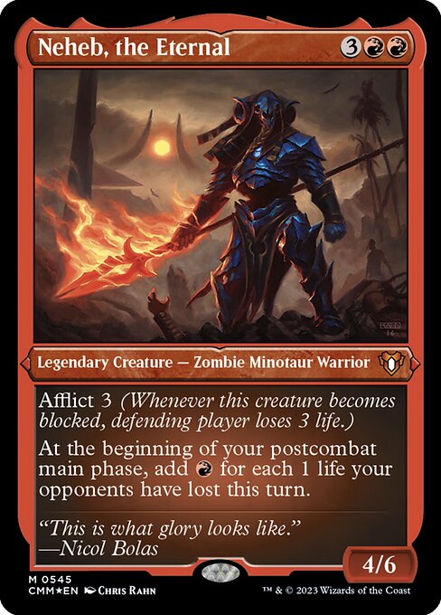 CMM: Neheb, the Eternal (Foil Etched)