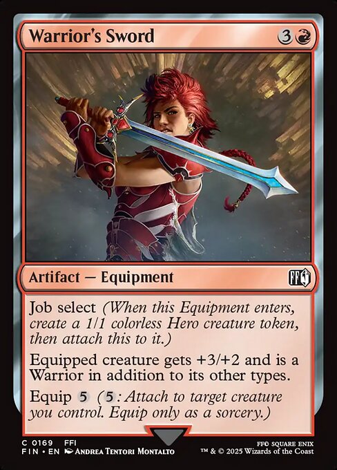 FIN: Warrior's Sword (Foil)