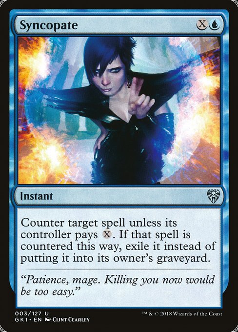 GK1: Syncopate