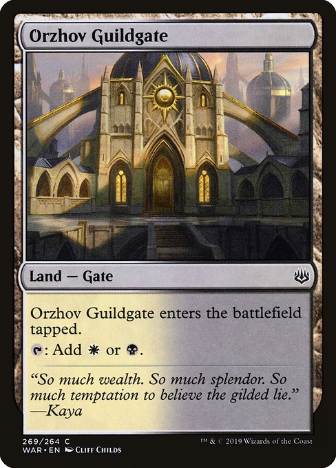 WAR: Orzhov Guildgate