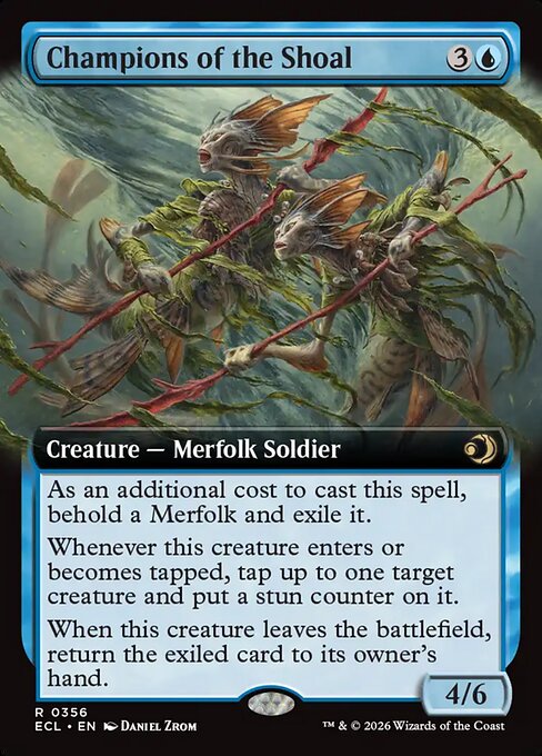 ECL: Champions of the Shoal (Extended Art) (Foil)