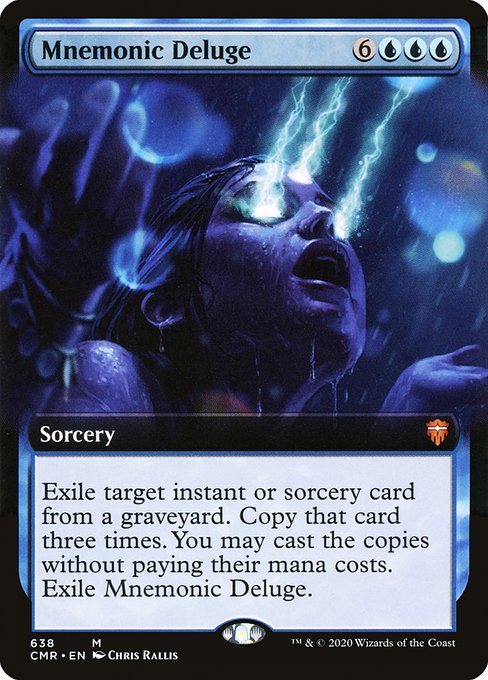 CMR: Mnemonic Deluge (Extended Art) (Foil)