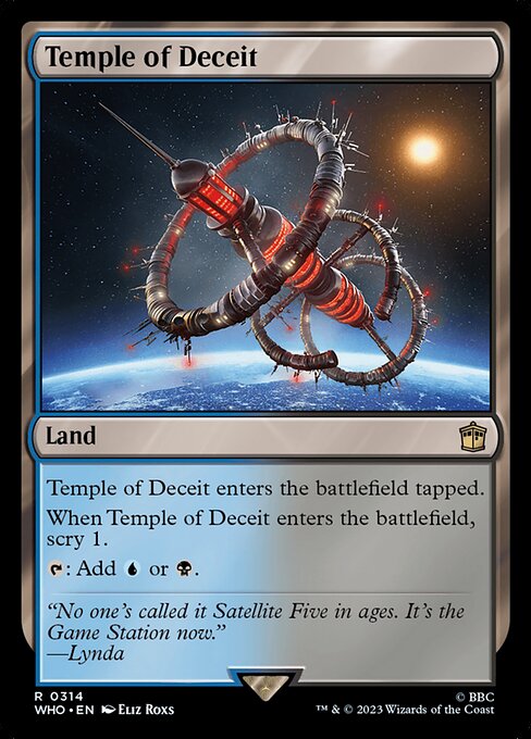 WHO: Temple of Deceit
