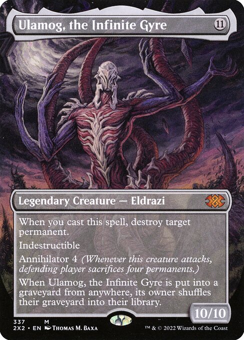 2X2: Ulamog, the Infinite Gyre (Borderless) (Foil)