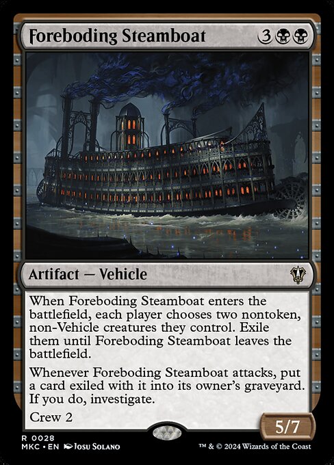 MKC: Foreboding Steamboat