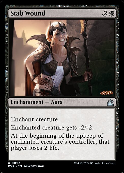 RVR: Stab Wound (Foil)