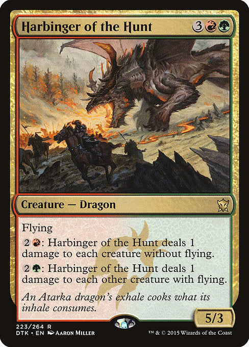 DTK: Harbinger of the Hunt (Foil)