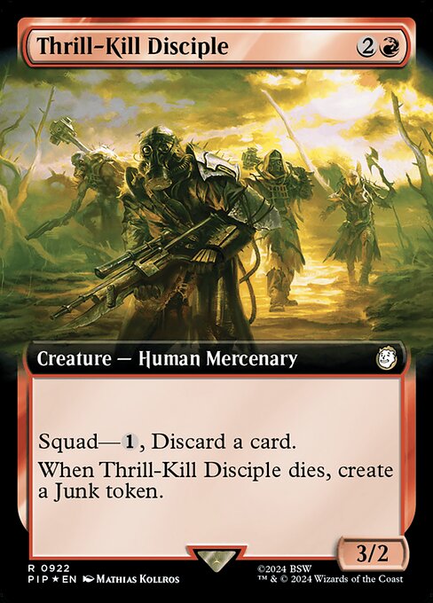 PIP: Thrill-Kill Disciple (Extended Art) (Surge Foil)