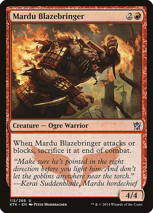 KTK: Mardu Blazebringer (Foil)
