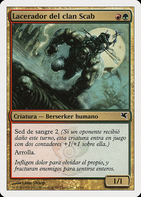 PSAL: Scab-Clan Mauler (Spanish) - "Lacerador del clan Scab" (I31)