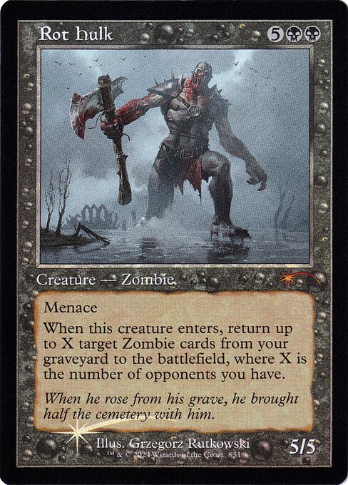 SLD: Rot Hulk (Retro Frame) (Foil)