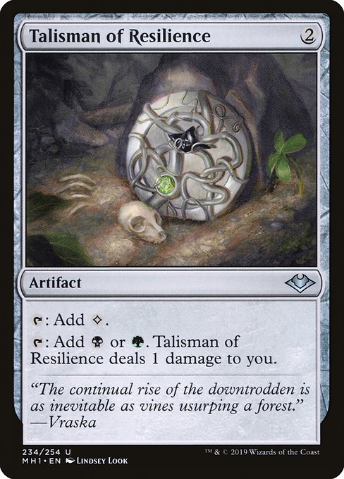 MH1: Talisman of Resilience (Foil)