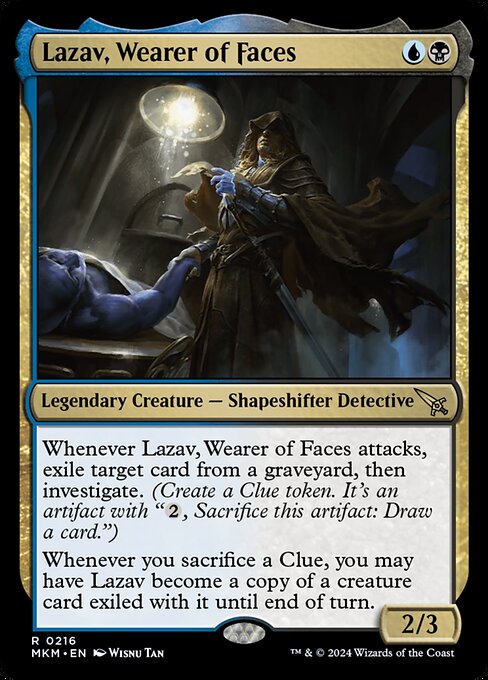 MKM: Lazav, Wearer of Faces (Foil)