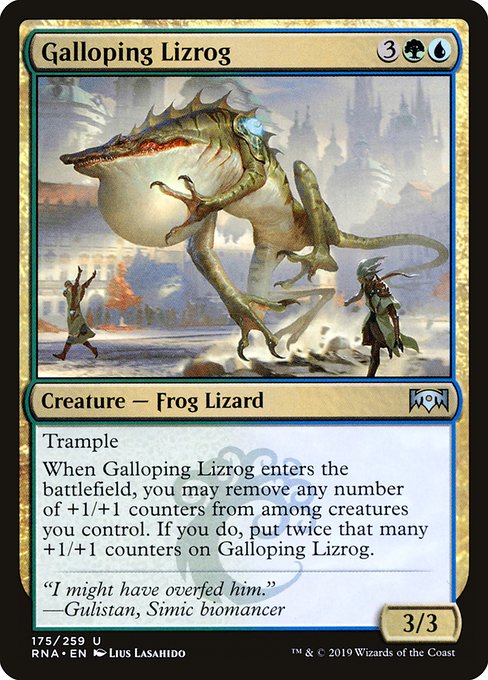 RNA: Galloping Lizrog (Foil)