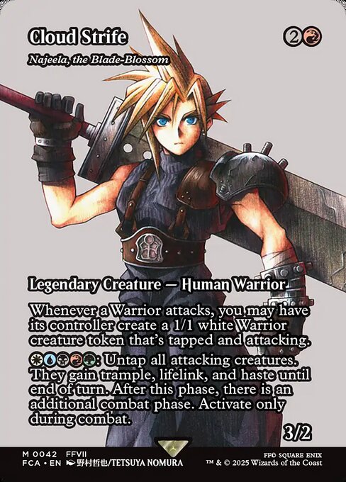 FCA: Cloud Strife - Najeela, the Blade-Blossom (Showcase)