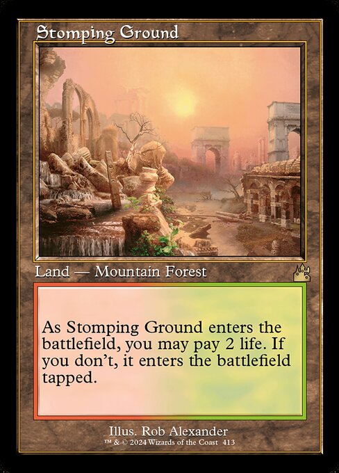 RVR: Stomping Ground (Retro Frame) (Foil)