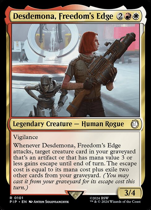 PIP: Desdemona, Freedom's Edge