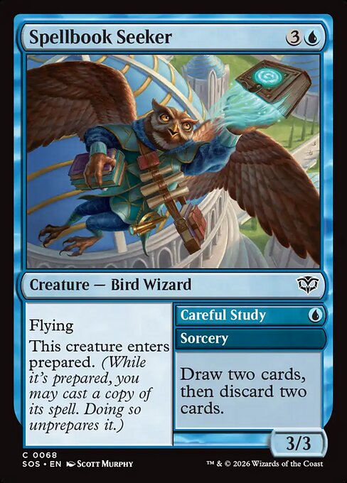 SOS: Spellbook Seeker (Foil)