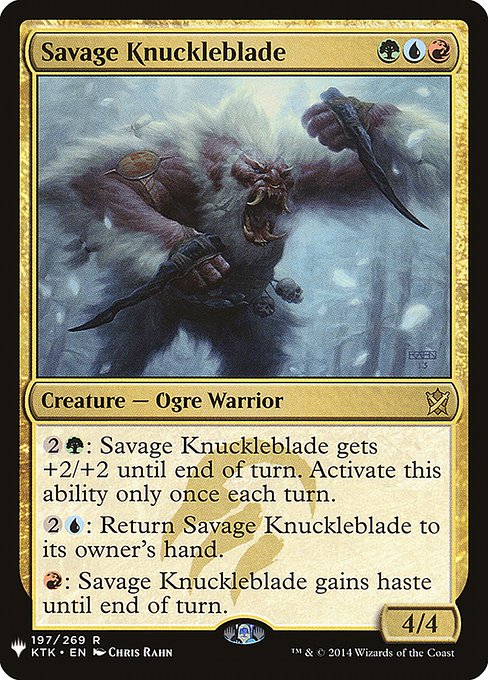 PLST: Savage Knuckleblade