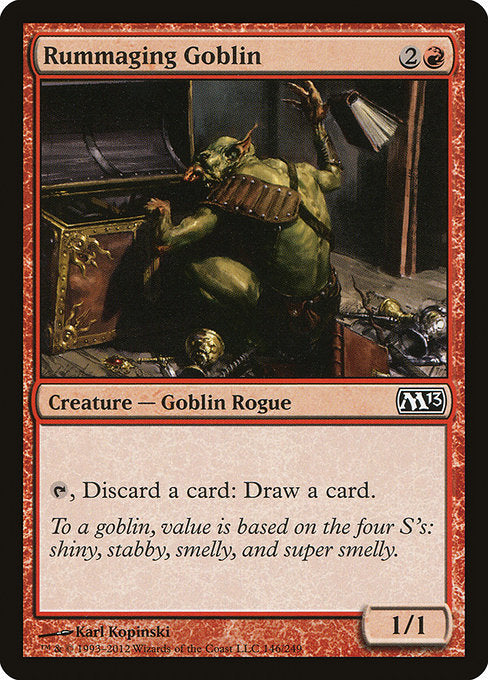 M13: Rummaging Goblin (Foil)