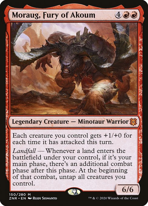 ZNR: Moraug, Fury of Akoum (Foil)