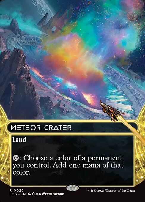 EOS: Meteor Crater (0026) (Borderless)