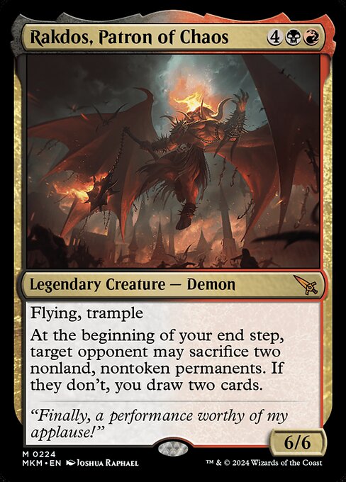 MKM: Rakdos, Patron of Chaos (Foil)