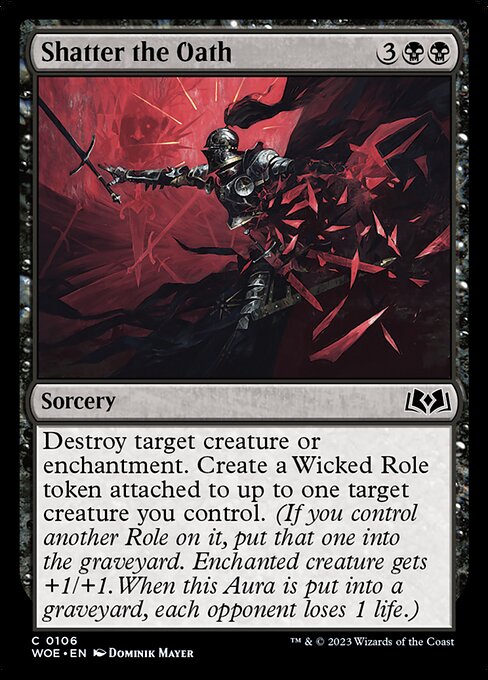WOE: Shatter the Oath (Foil)