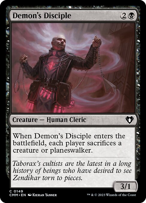 CMM: Demon's Disciple (Foil)