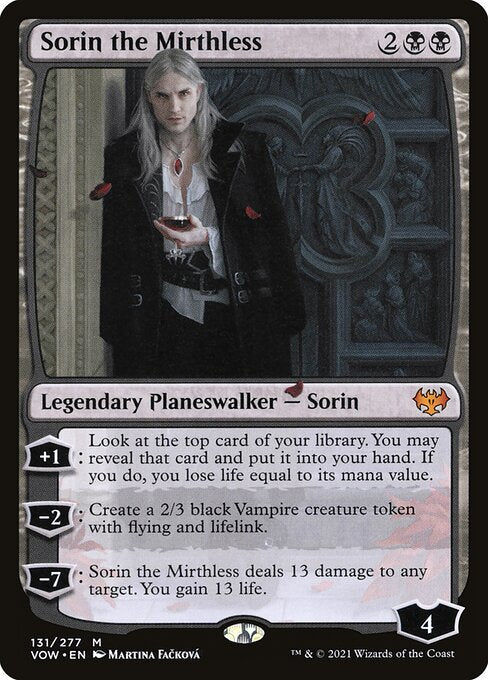 VOW: Sorin the Mirthless (Foil)