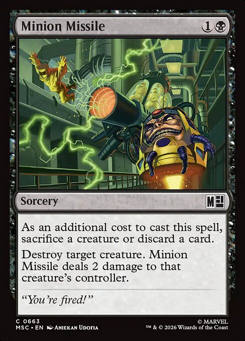 MSC: Minion Missile