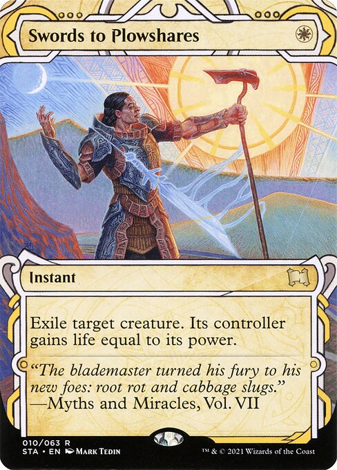 STA: Swords to Plowshares (Foil Etched)