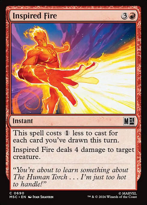 MSC: Inspired Fire (Foil)