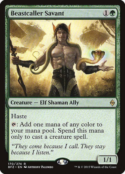 BFZ: Beastcaller Savant (Foil)