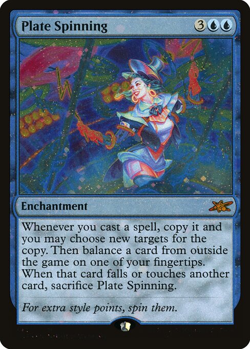 UNF: Plate Spinning (Galaxy Foil)