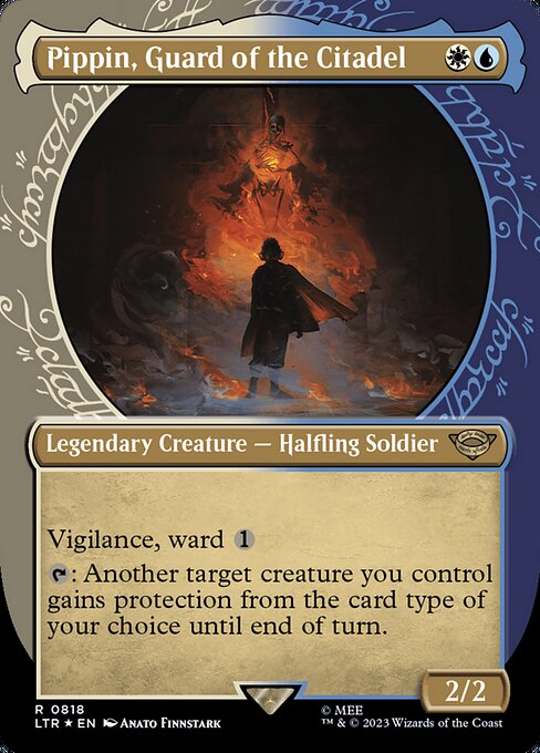 LTR: Pippin, Guard of the Citadel (Showcase) (Surge Foil)