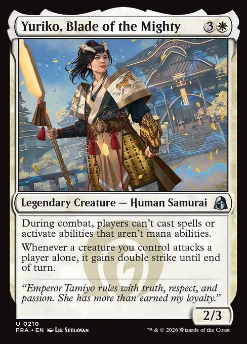 FRA: Yuriko, Blade of the Mighty
