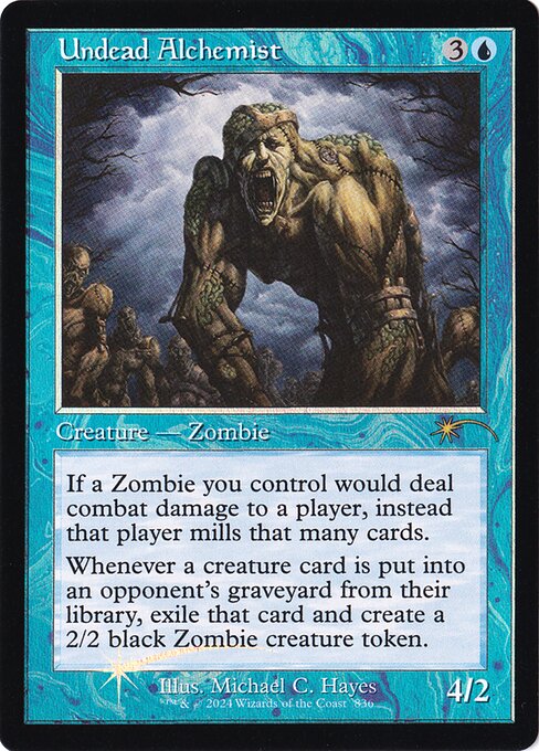 SLD: Undead Alchemist (Retro Frame) (Foil)