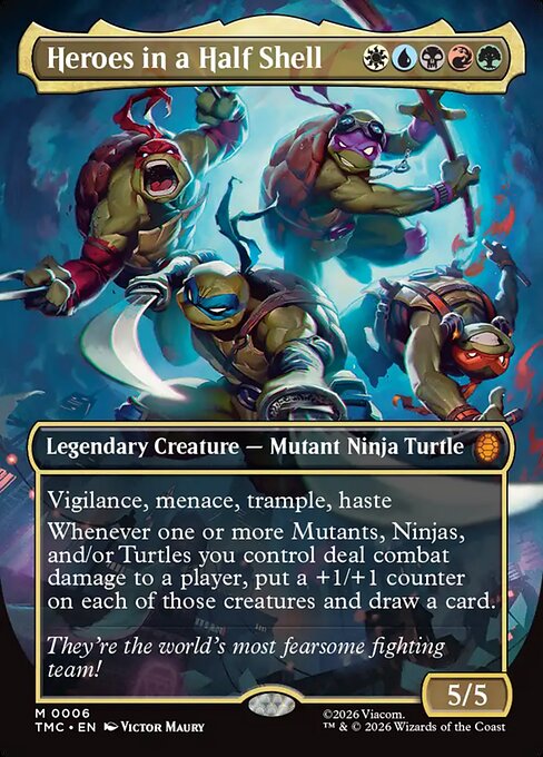 TMC: Heroes in a Half Shell (Borderless) (Foil)