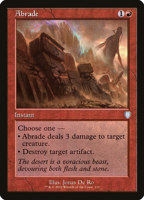 BRC: Abrade (Retro Frame)