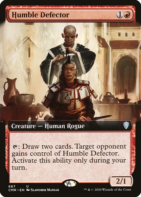 CMR: Humble Defector (Extended Art) (Foil)