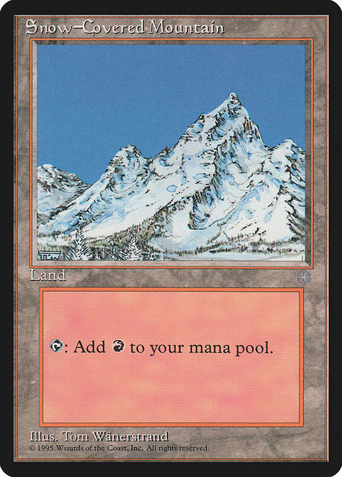 ICE: Snow-Covered Mountain