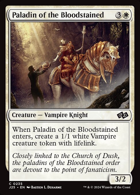 J25: Paladin of the Bloodstained