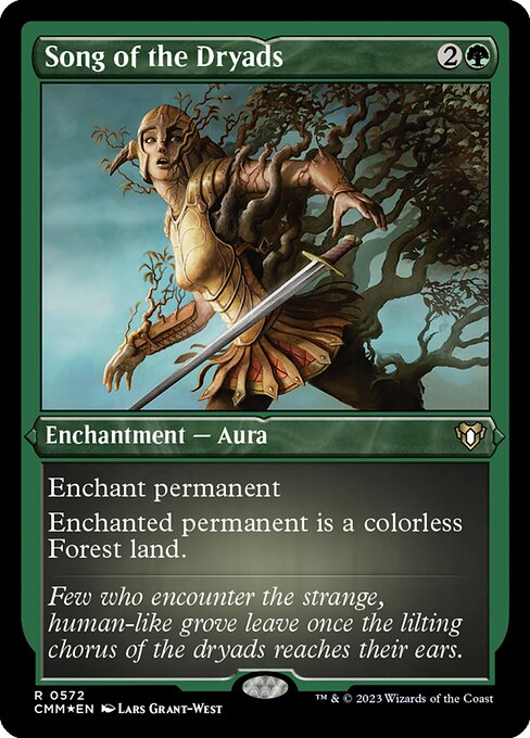 CMM: Song of the Dryads (Foil Etched)