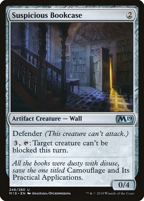 M19: Suspicious Bookcase (Foil)